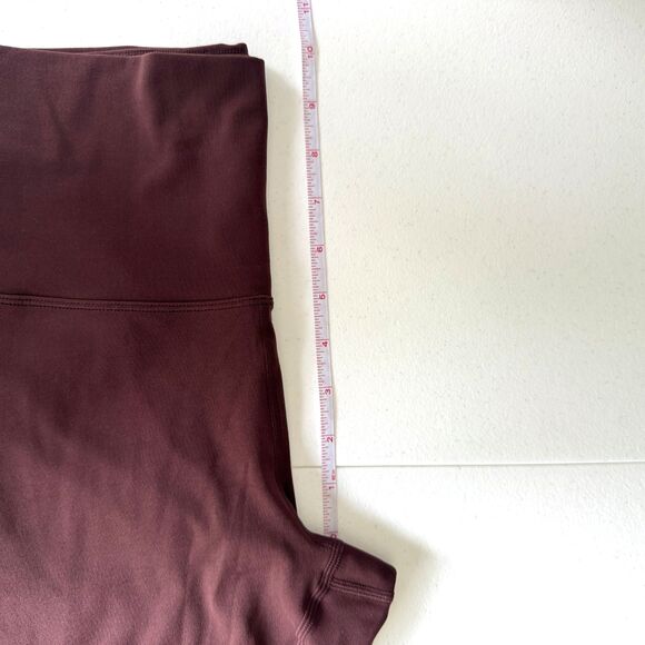 NWT Nike Zenvy High Rise InfinaSoft Dri-Fit 7/8 Length Brown Leggings Women's XL - Picture 4 of 11